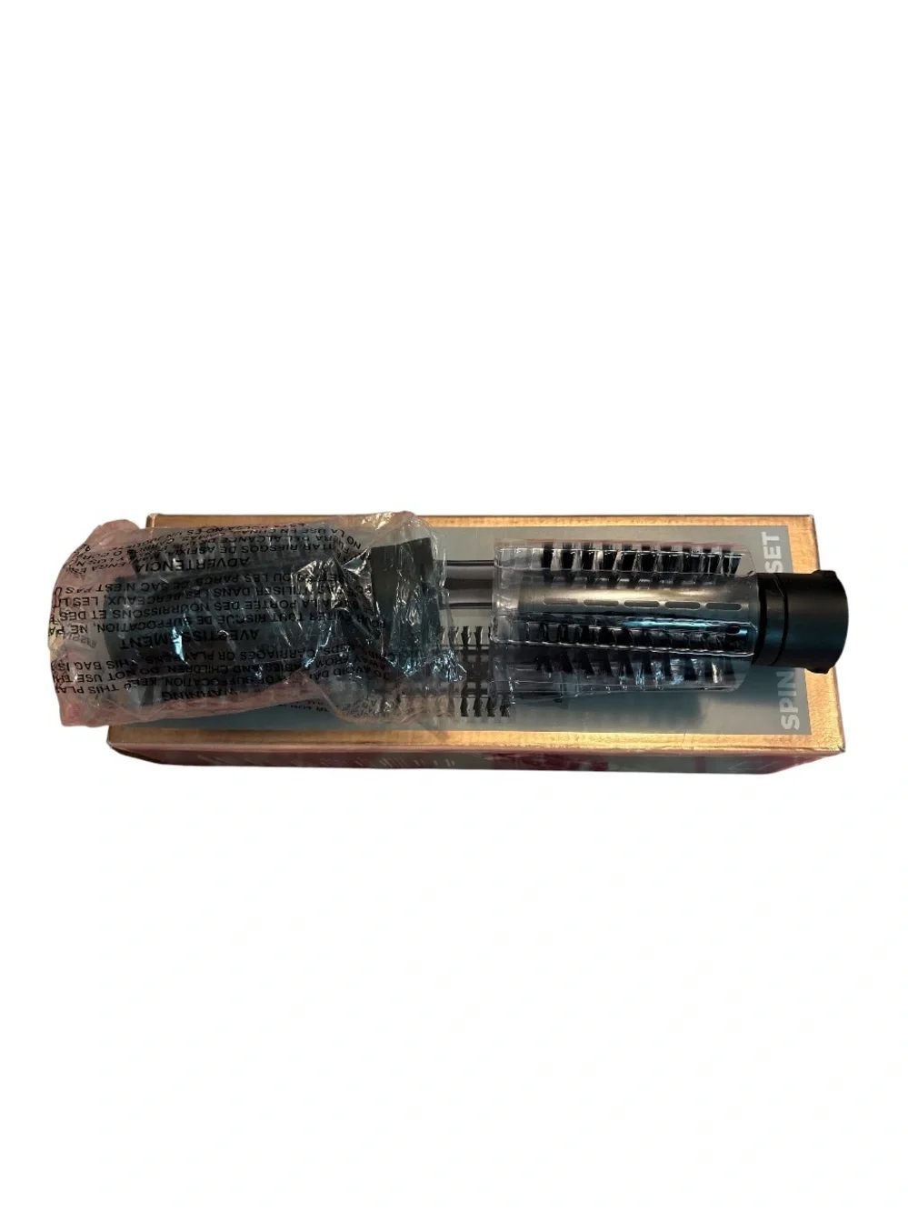 Conair InfinitiPRO 2-in-1 Hot Air Spin Brush Set Open Box